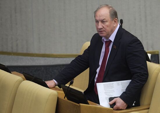 State Duma plenary meeting