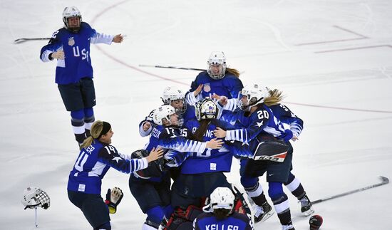 2018 Winter Olympics. Ice Hockey. Women. Finals