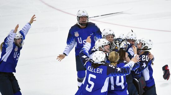 2018 Winter Olympics. Ice Hockey. Women. Finals