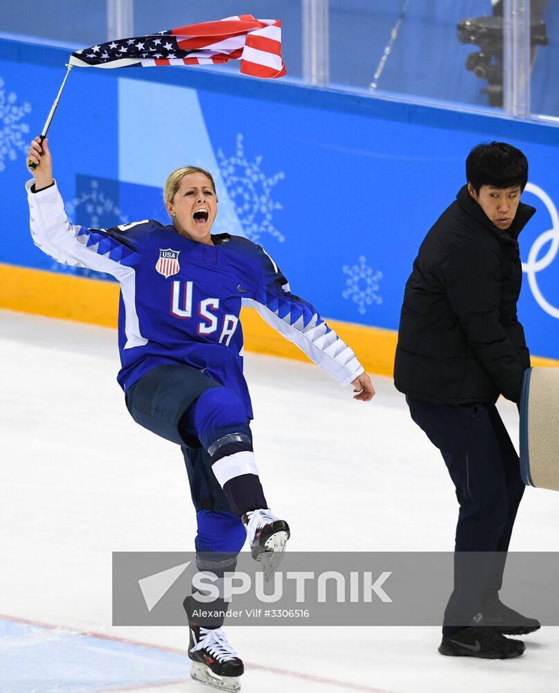 2018 Winter Olympics. Ice Hockey. Women. Final