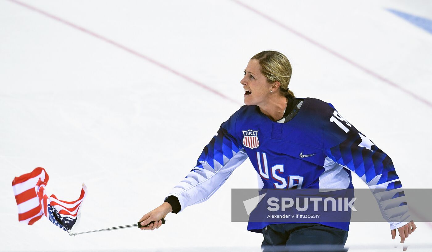 2018 Winter Olympics. Ice Hockey. Women. Final