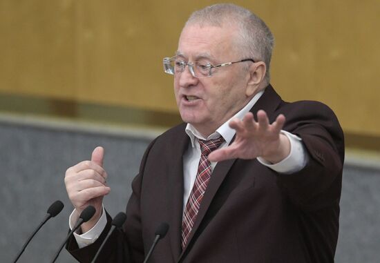 State Duma plenary meeting