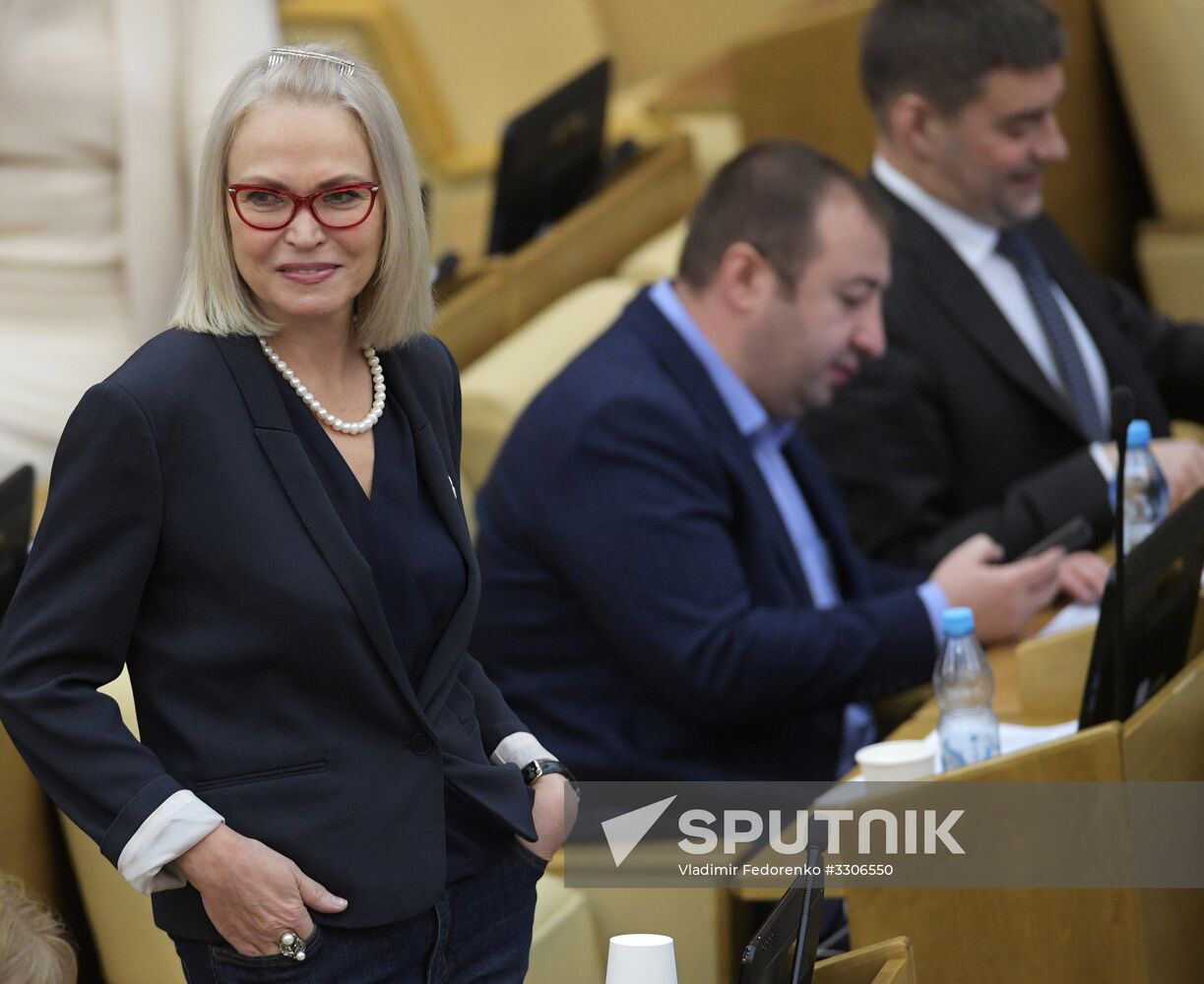 State Duma plenary meeting