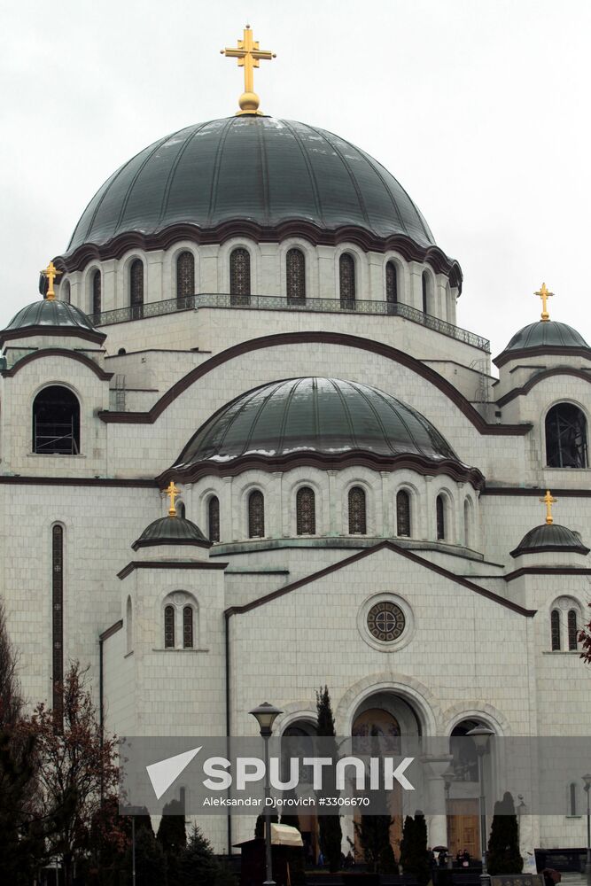 Serbian Orthodox Church receives mosaic for main dome of Saint Sava Church in Belgrade
