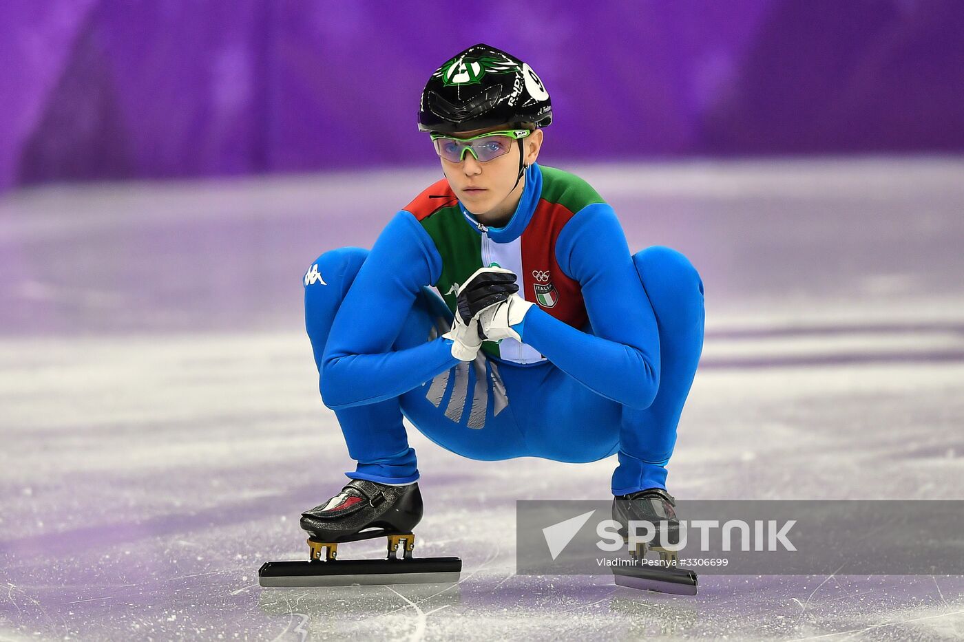 2018 Winter Olympics. Short track speed skating. Day five