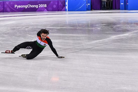 2018 Winter Olympics. Short Track Speed Skating. Day Five