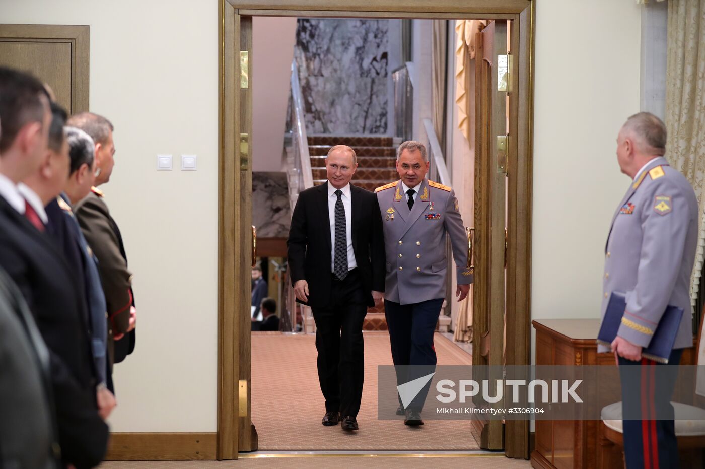 President Vladimir Putin attends gala night devoted to Defender of Fatherland Day