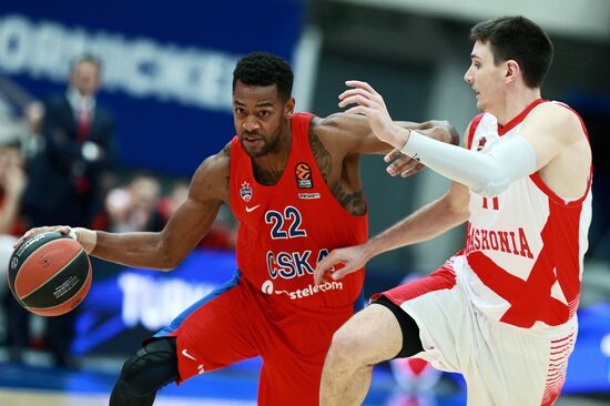 Basketball. Euroleague. CSKA vs. Baskonia