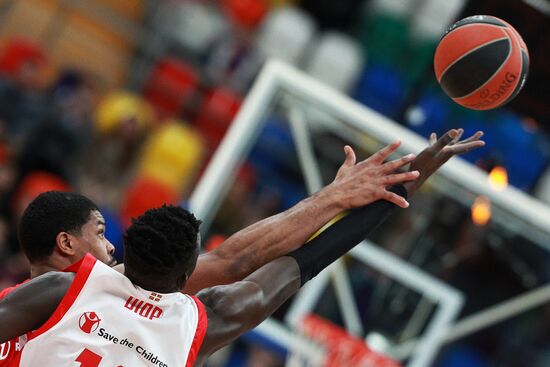 Basketball. Euroleague. CSKA vs. Baskonia