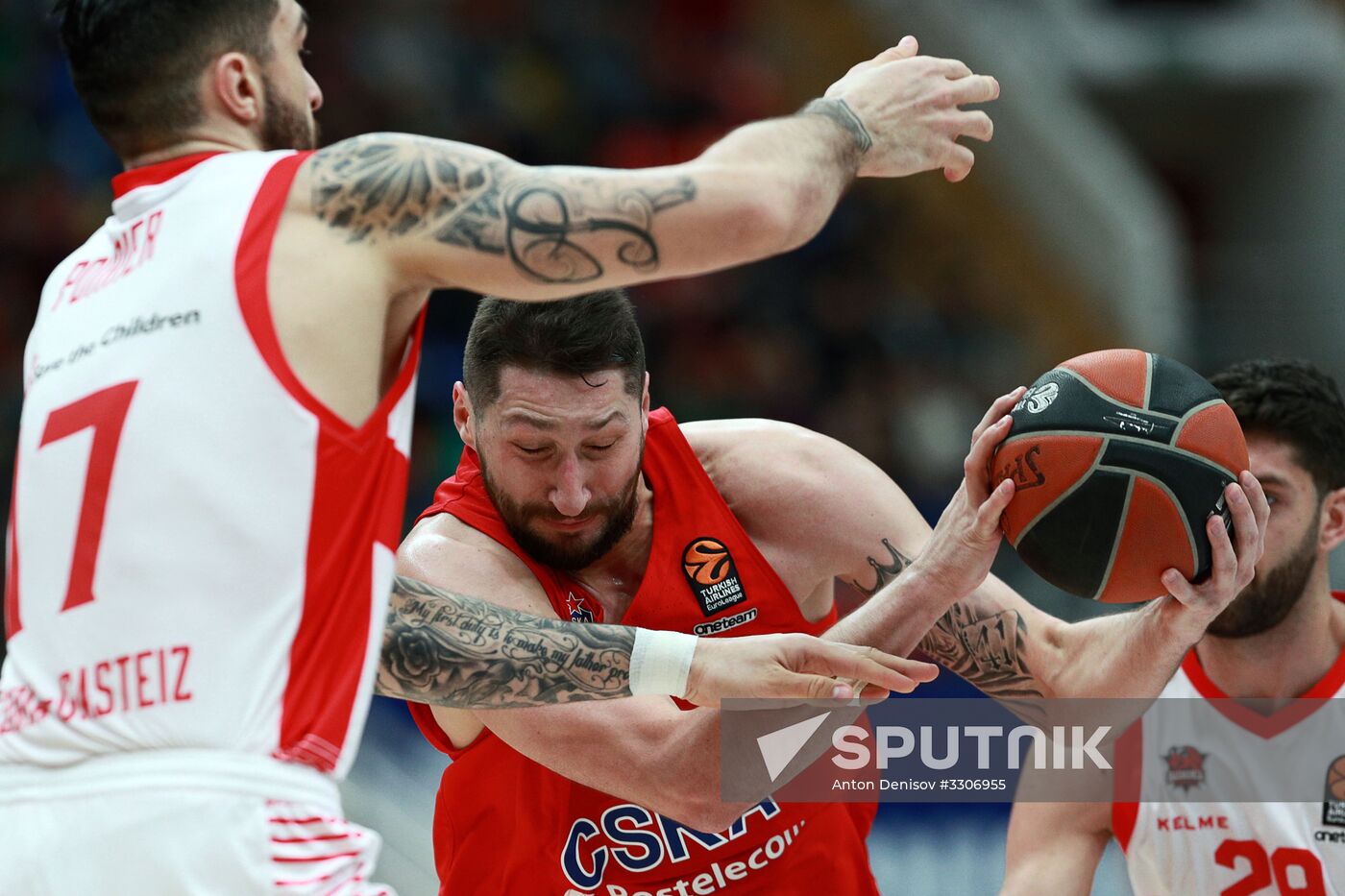 Basketball. Euroleague. CSKA vs. Baskonia