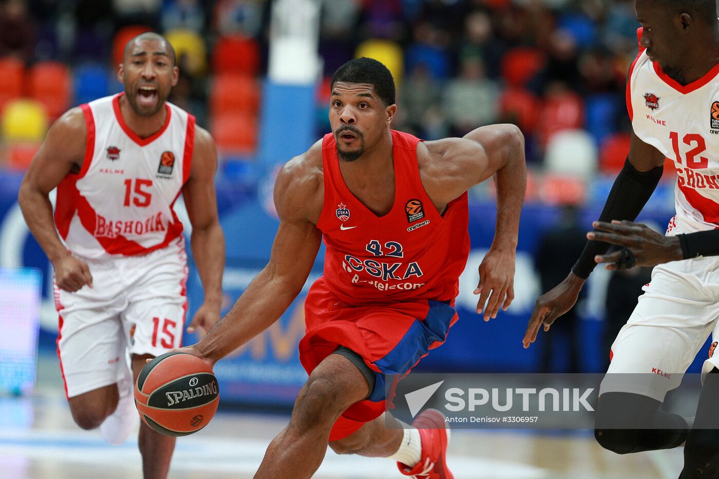 Basketball. Euroleague. CSKA vs. Baskonia