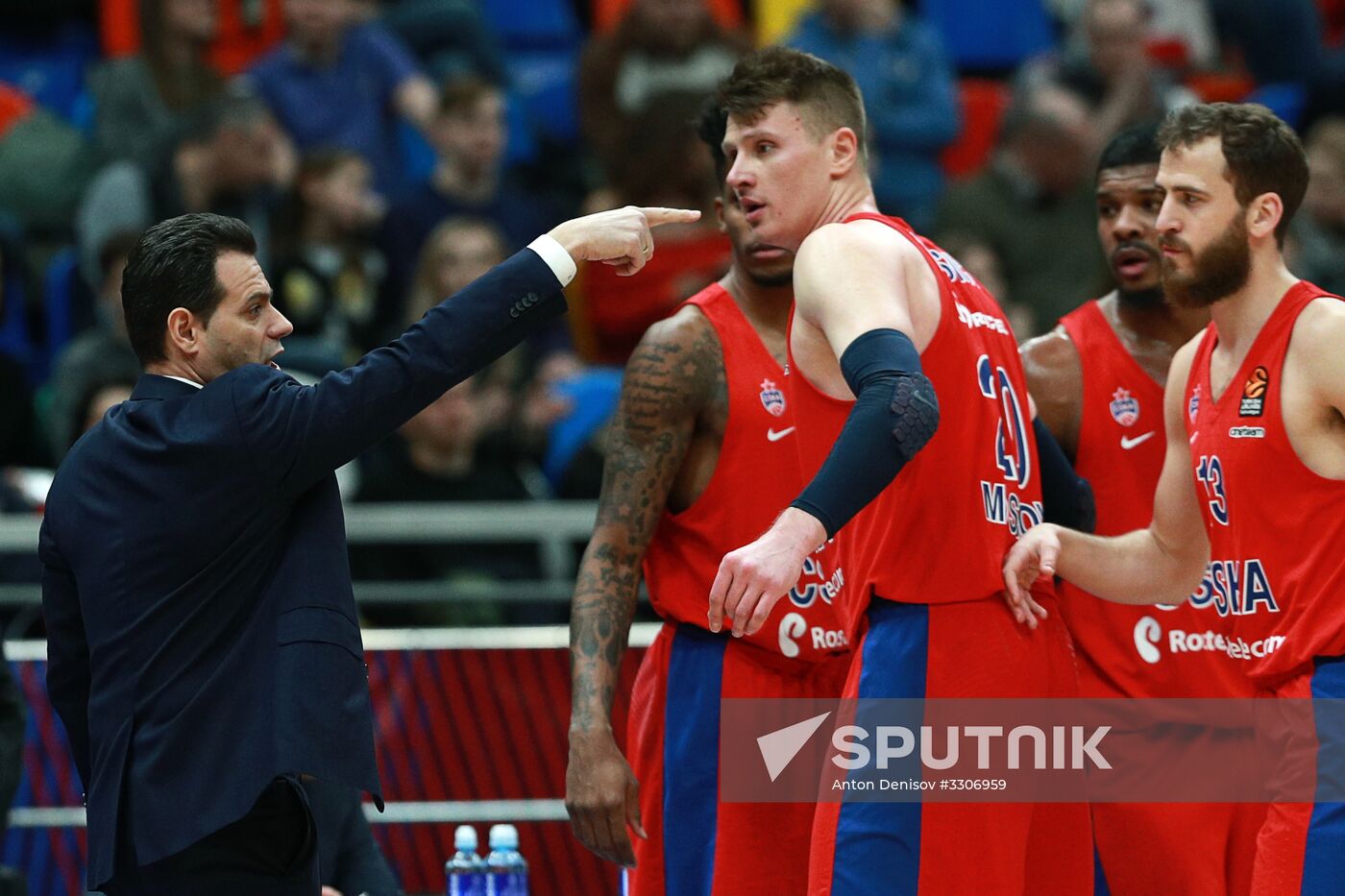 Basketball. Euroleague. CSKA vs. Baskonia