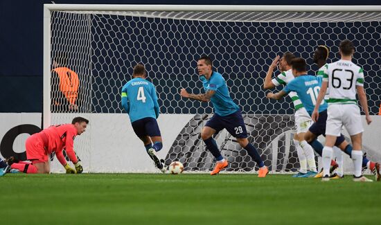 UEFA Europa League. Zenit vs. Celtic