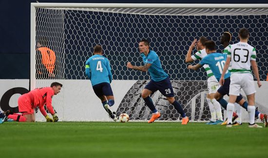 UEFA Europa League. Zenit vs. Celtic