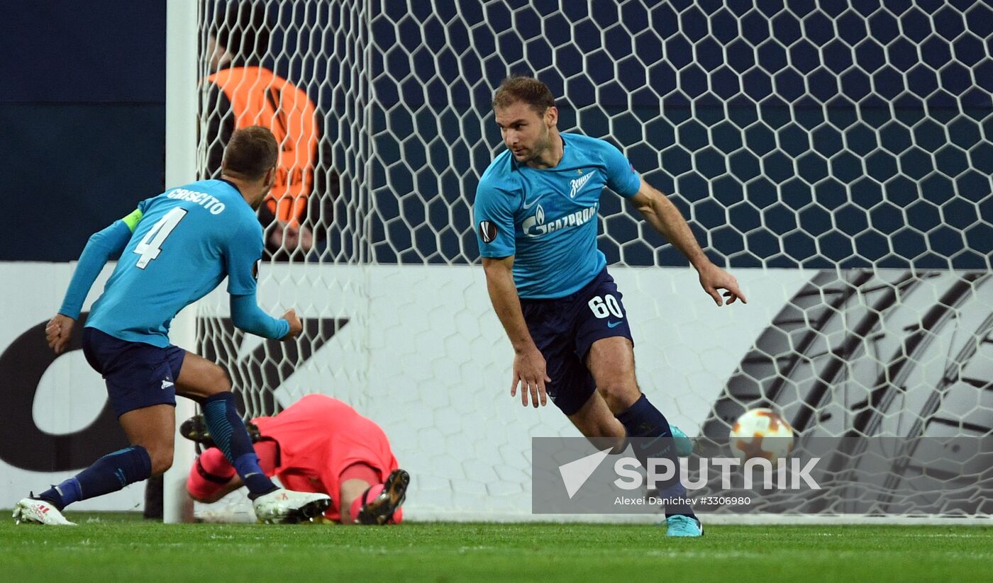 UEFA Europa League. Zenit vs. Celtic