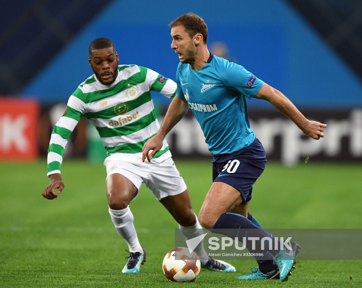 UEFA Europa League. Zenit vs. Celtic