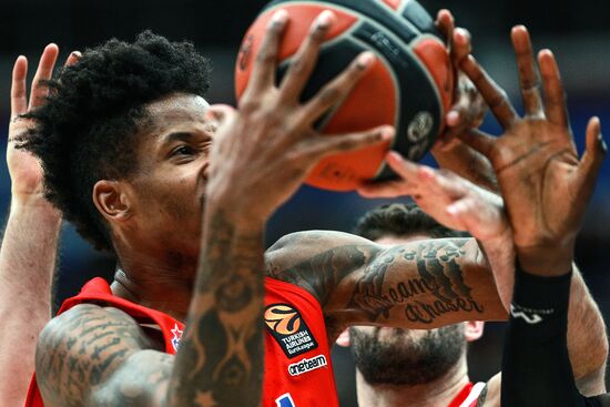 Basketball. Euroleague. CSKA vs. Baskonia