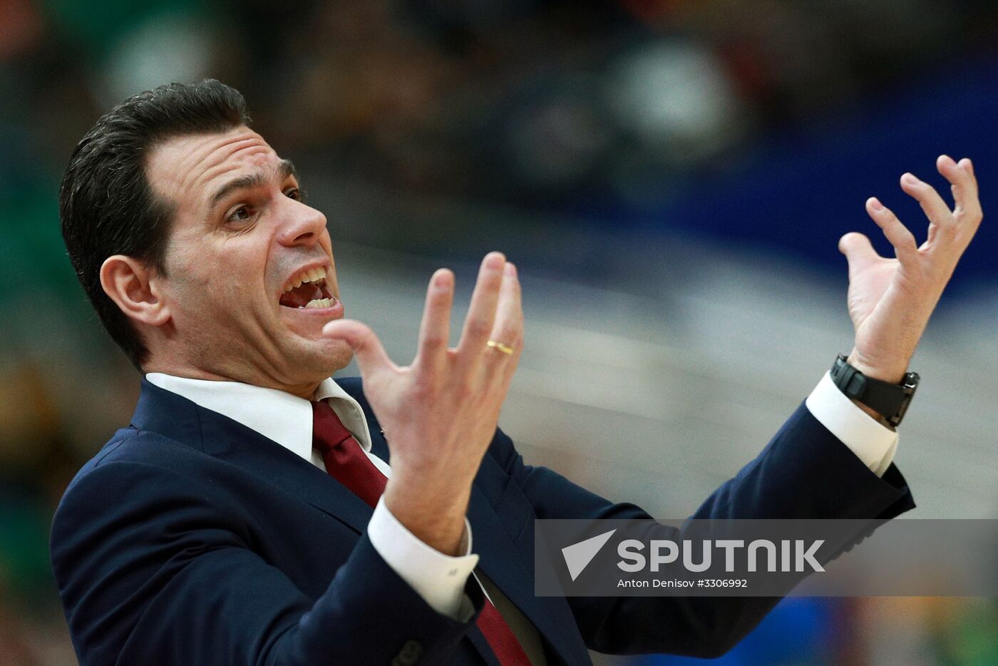 Basketball. Euroleague. CSKA vs. Baskonia