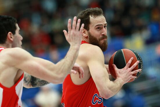 Basketball. Euroleague. CSKA vs. Baskonia