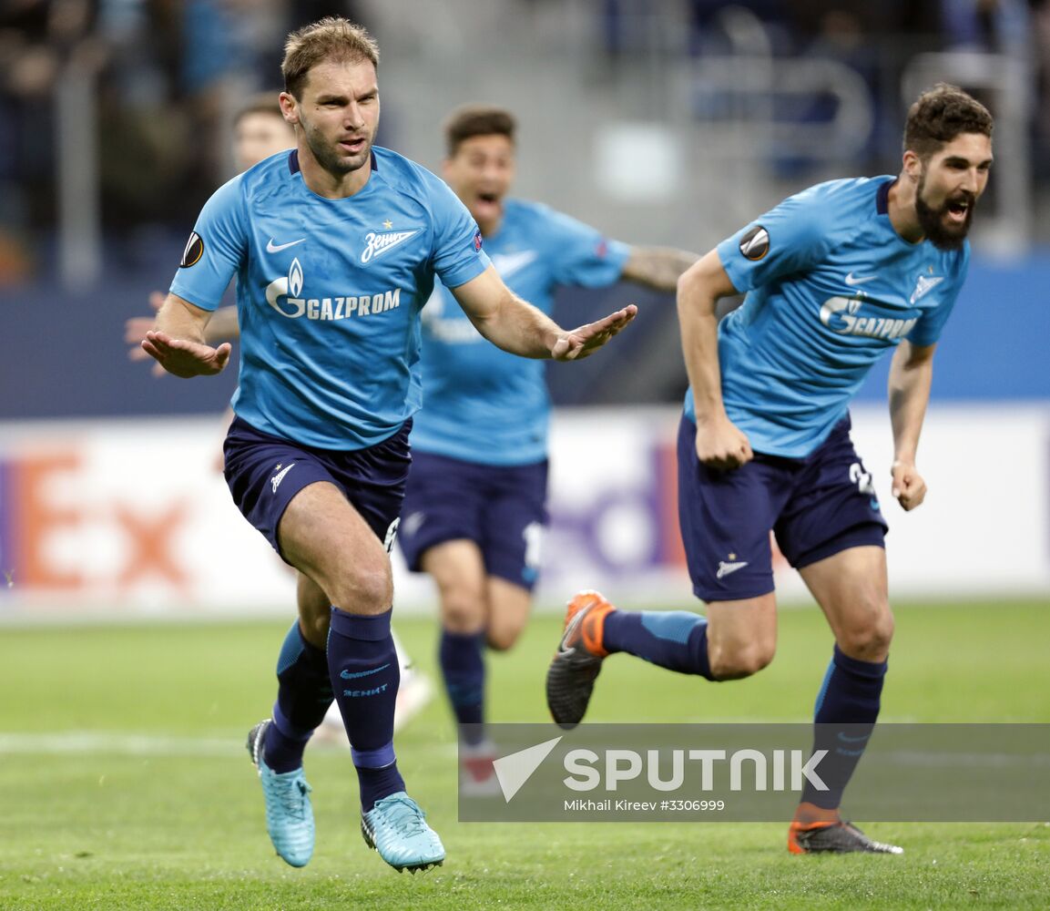 UEFA Europa League. Zenit vs. Celtic