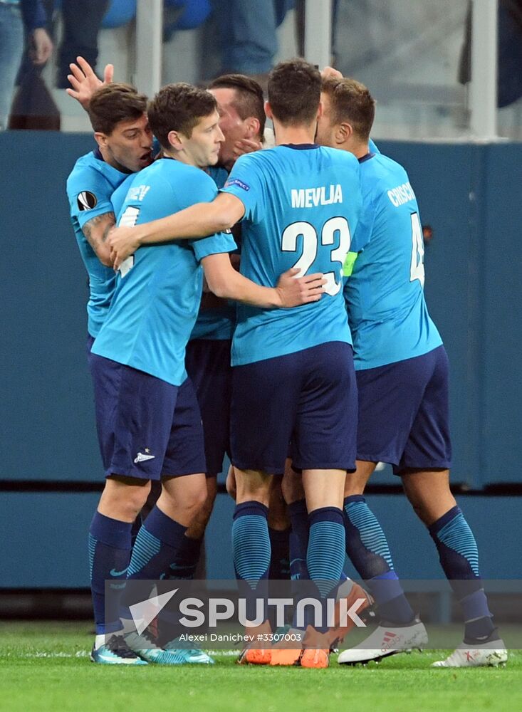 UEFA Europa League. Zenit vs. Celtic