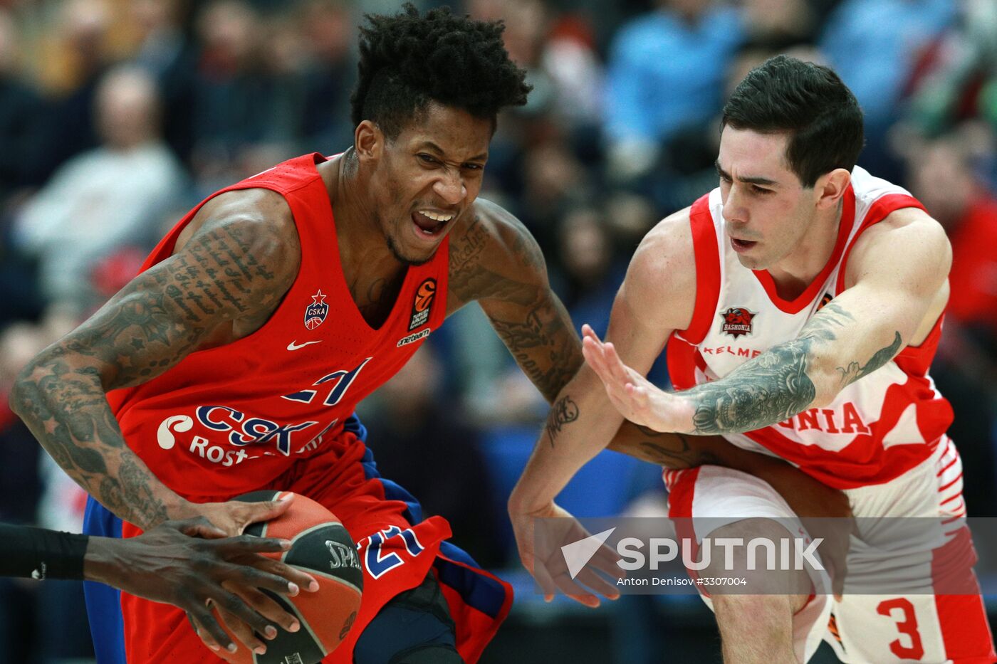 Basketball. Euroleague. CSKA vs. Baskonia