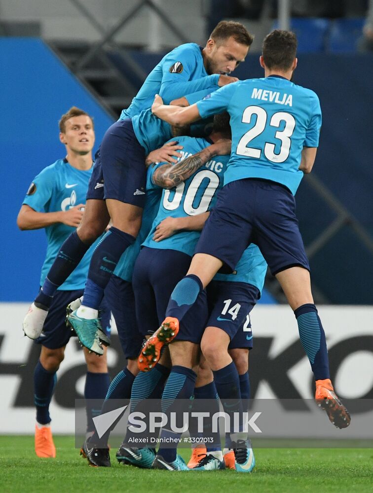 UEFA Europa League. Zenit vs. Celtic