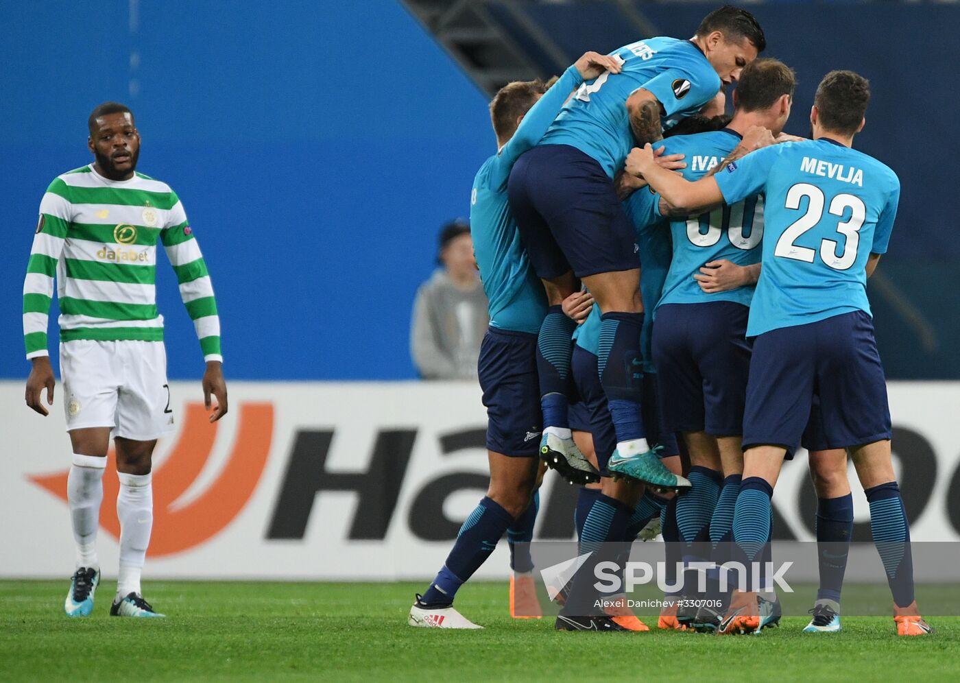 UEFA Europa League. Zenit vs. Celtic