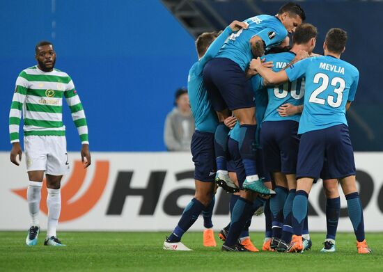 UEFA Europa League. Zenit vs. Celtic