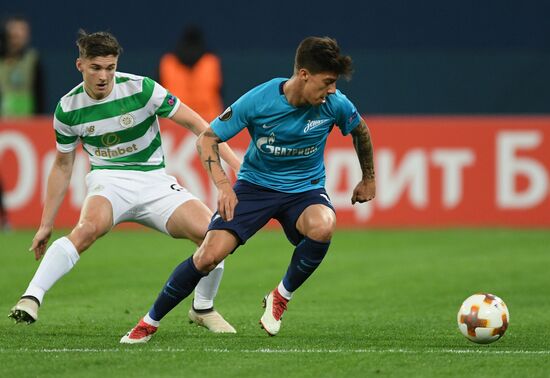 UEFA Europa League. Zenit vs. Celtic