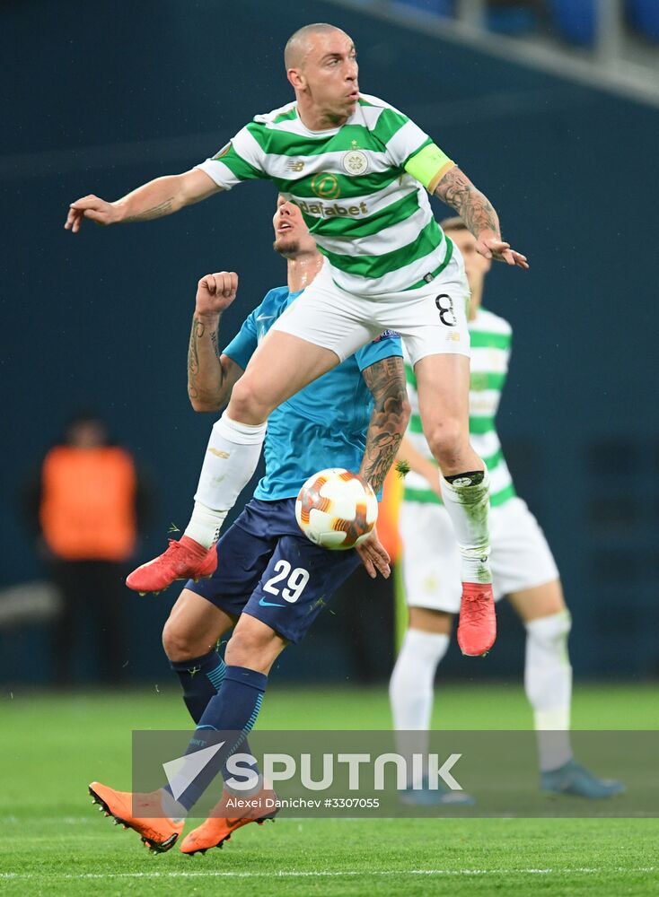 UEFA Europa League. Zenit vs. Celtic
