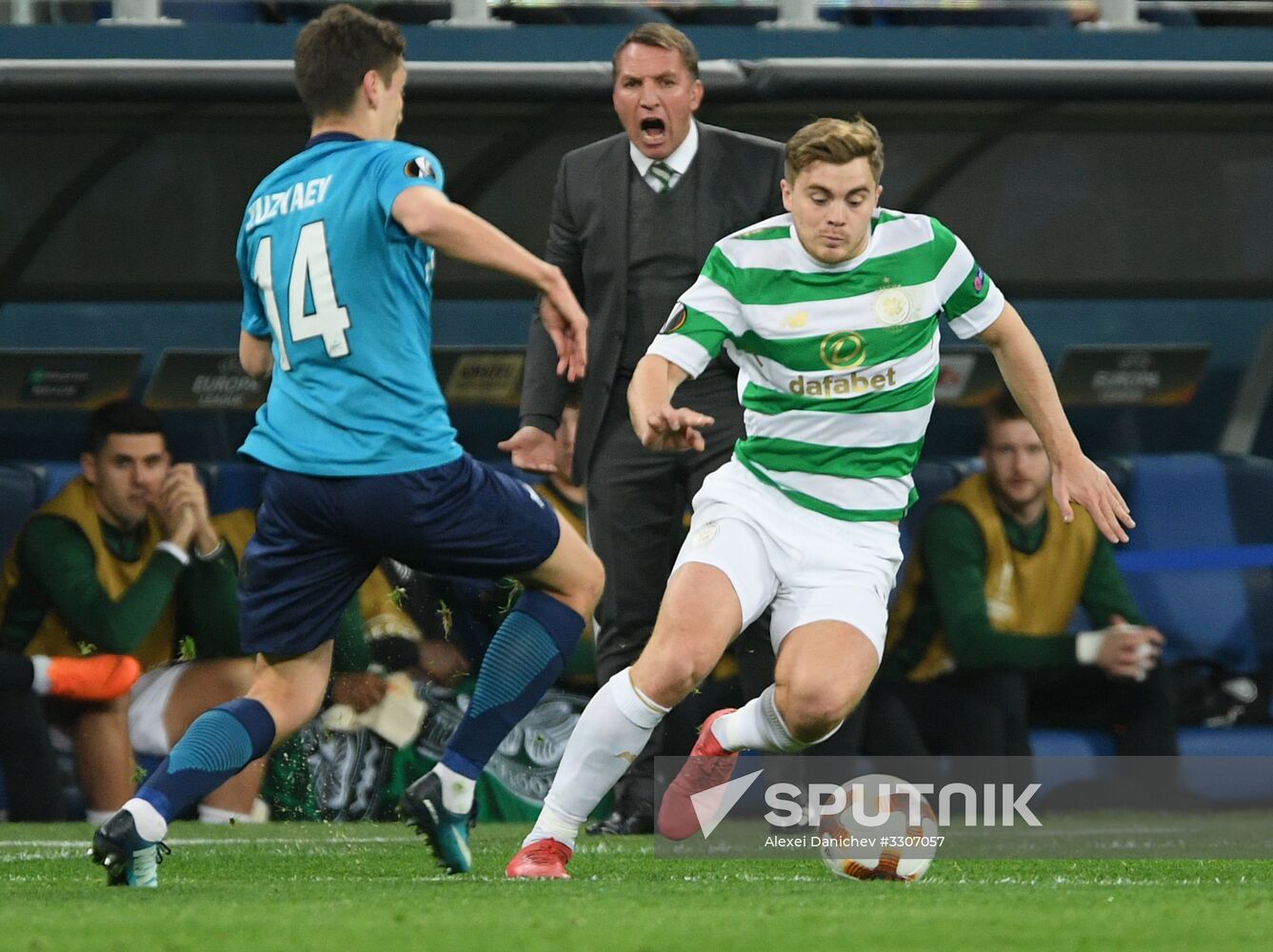 UEFA Europa League. Zenit vs. Celtic