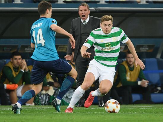 UEFA Europa League. Zenit vs. Celtic