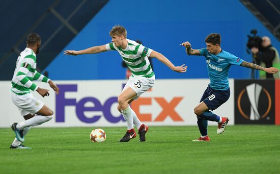 UEFA Europa League. Zenit vs. Celtic