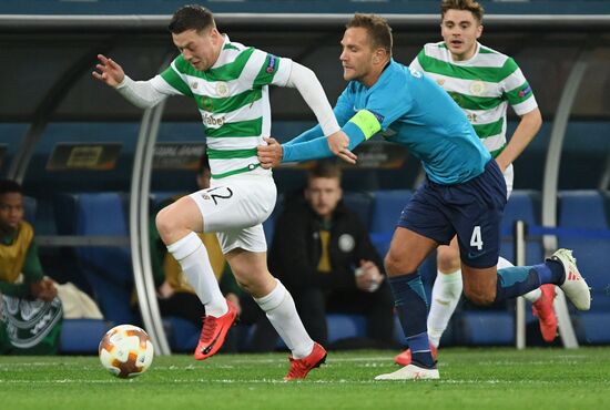 UEFA Europa League. Zenit vs. Celtic