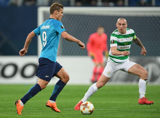 UEFA Europa League. Zenit vs. Celtic
