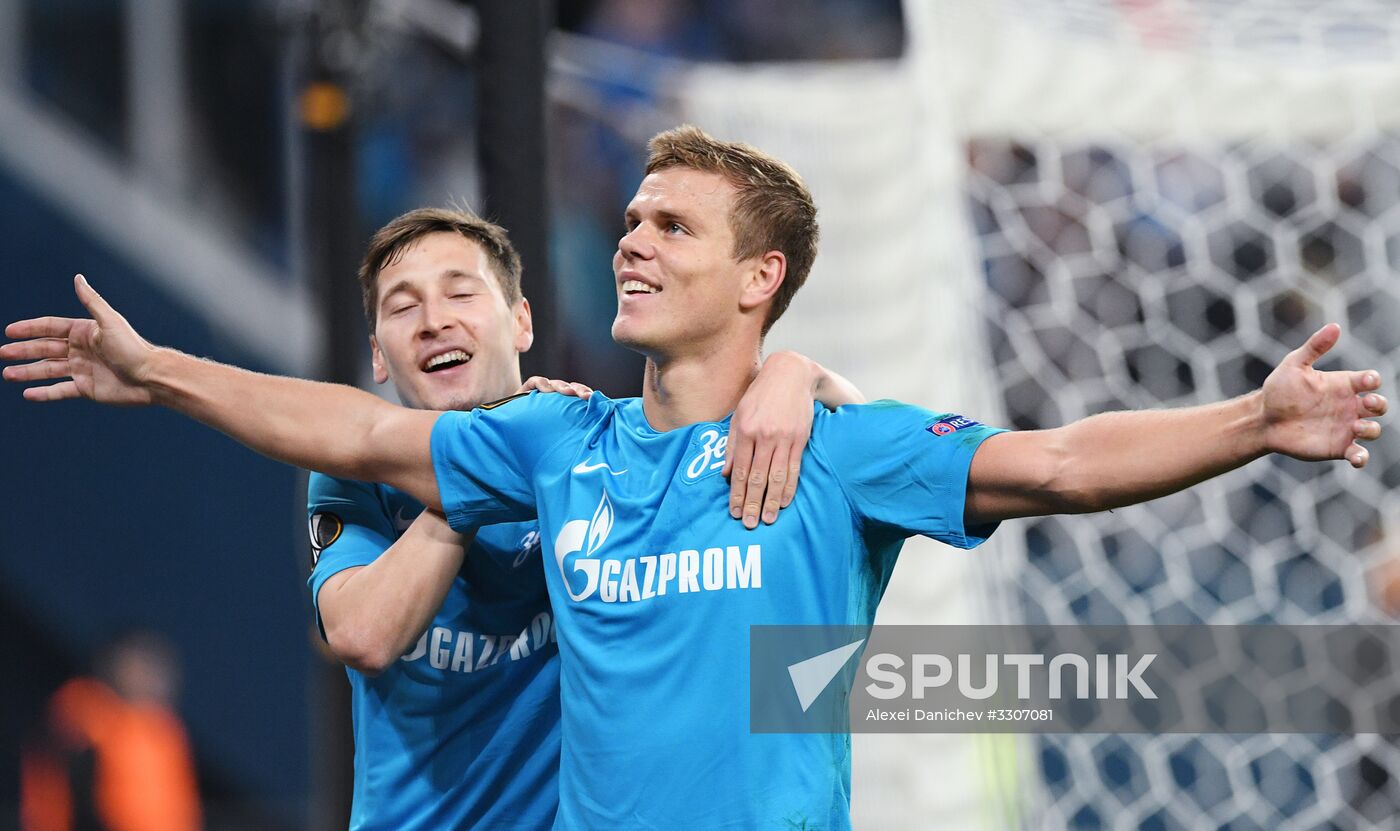 UEFA Europa League. Zenit vs. Celtic