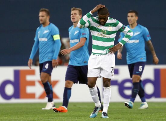 UEFA Europa League. Zenit vs. Celtic