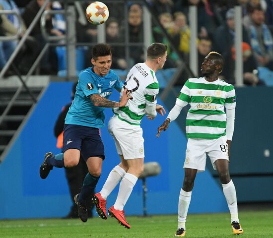 UEFA Europa League. Zenit vs. Celtic