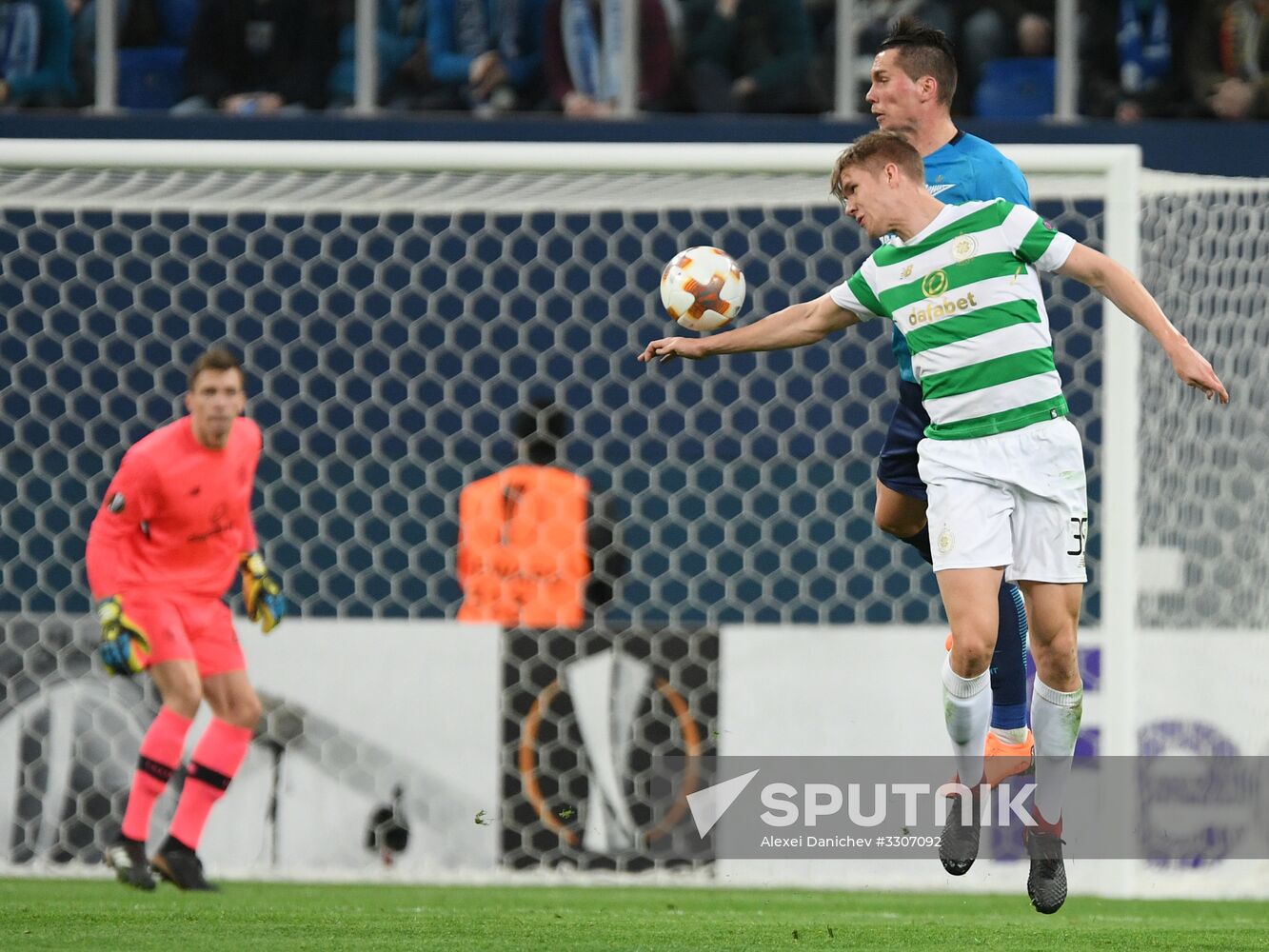 UEFA Europa League. Zenit vs. Celtic