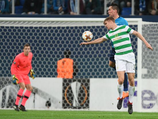 UEFA Europa League. Zenit vs. Celtic