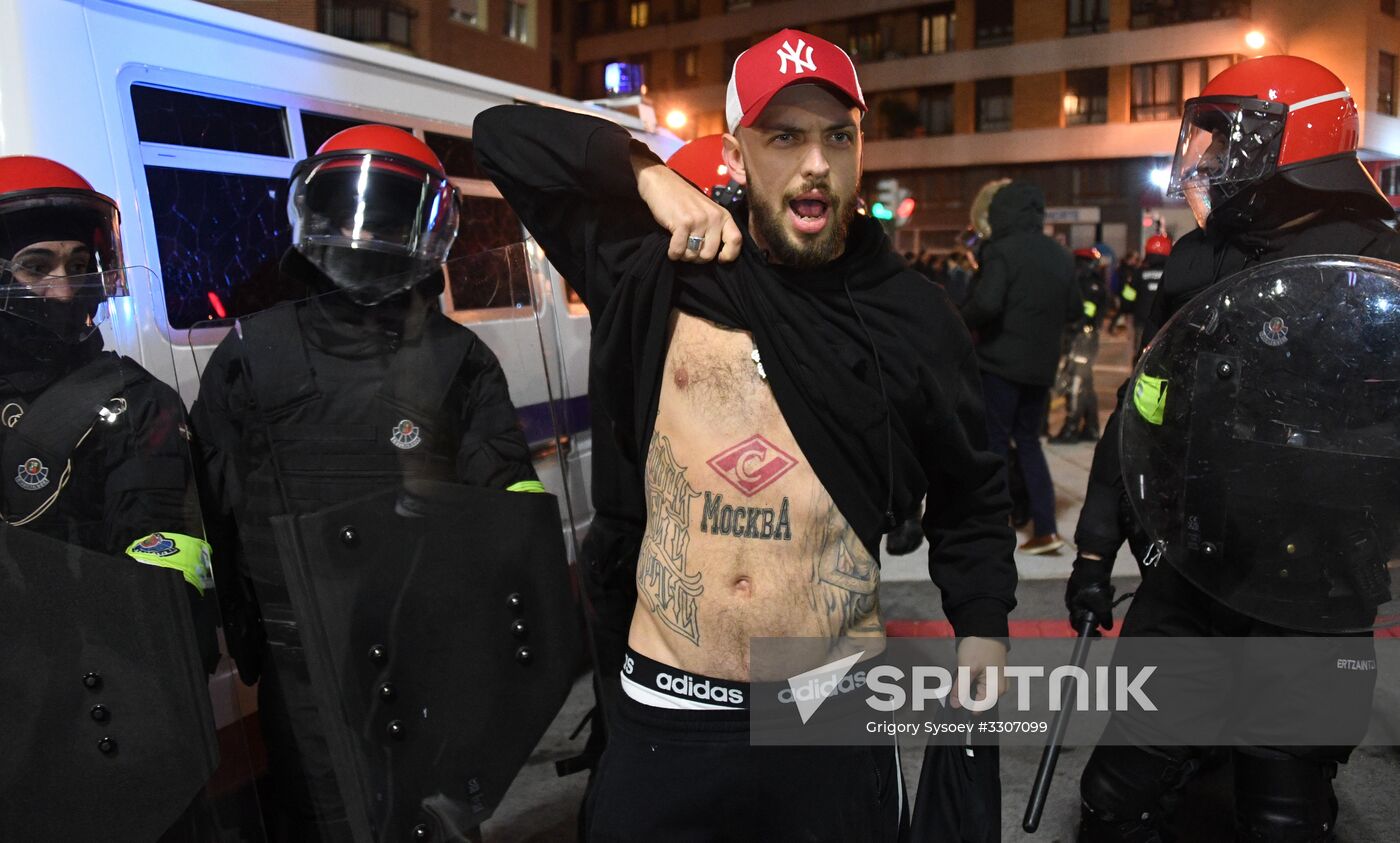 Football. UEFA Europa League. Athletic vs. Spartak