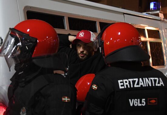 Football. UEFA Europa League. Athletic vs. Spartak