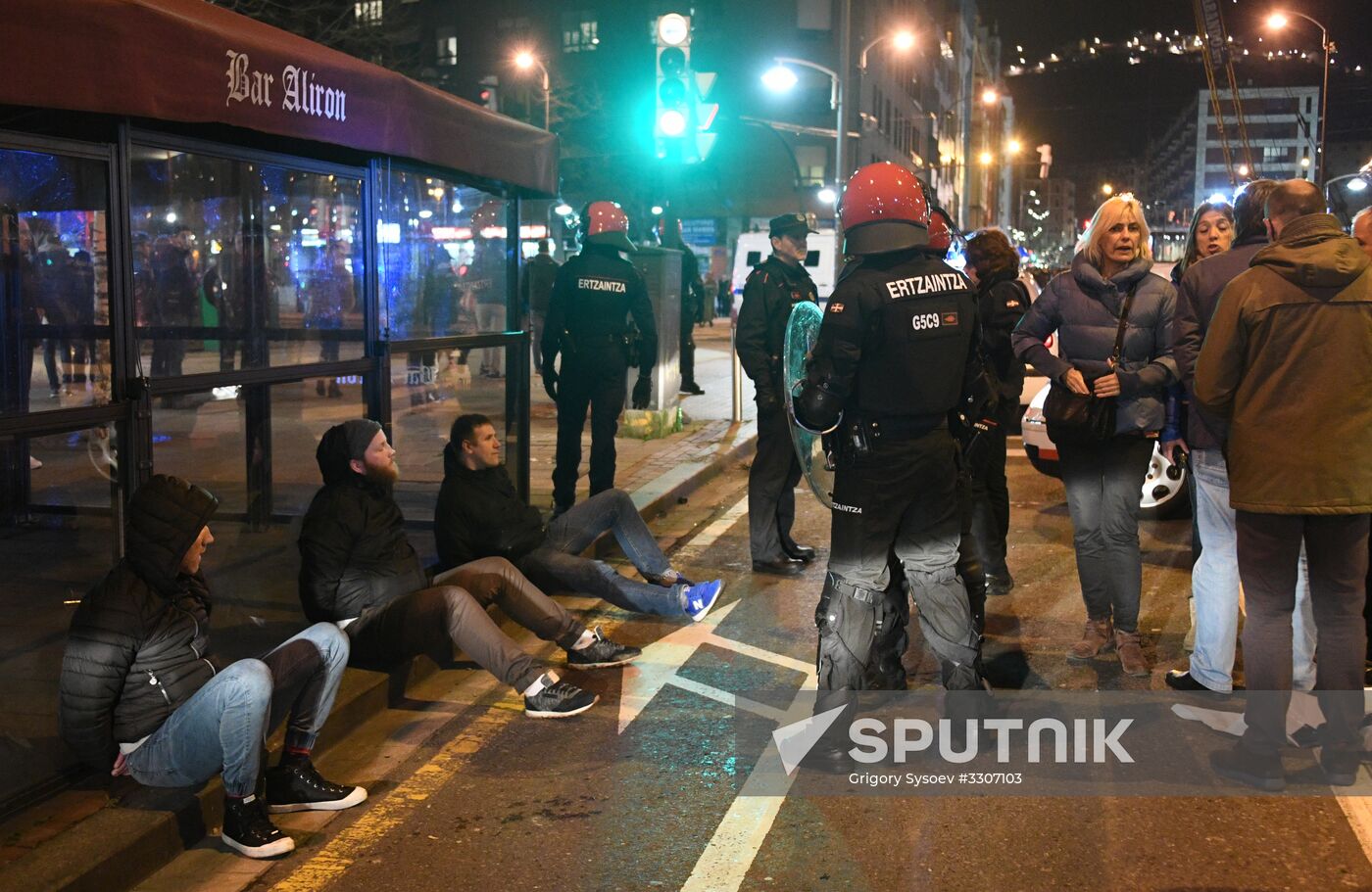 Football. UEFA Europa League. Athletic vs. Spartak