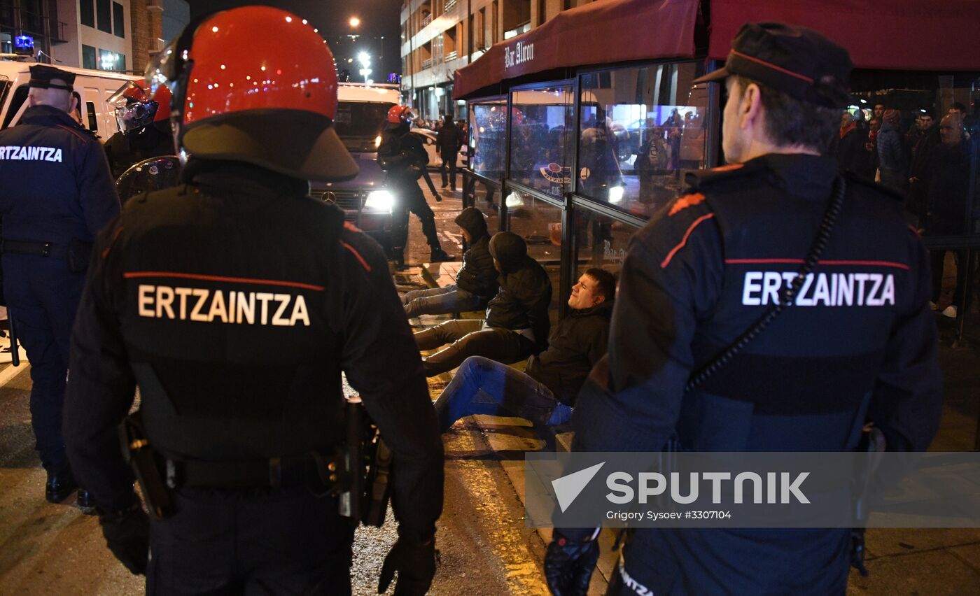 Football. UEFA Europa League. Athletic vs. Spartak