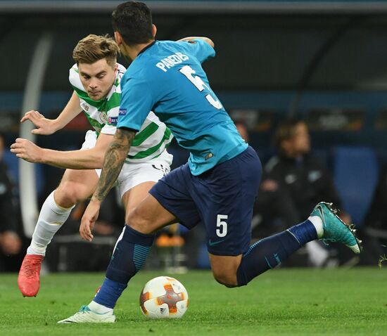 UEFA Europa League. Zenit vs. Celtic