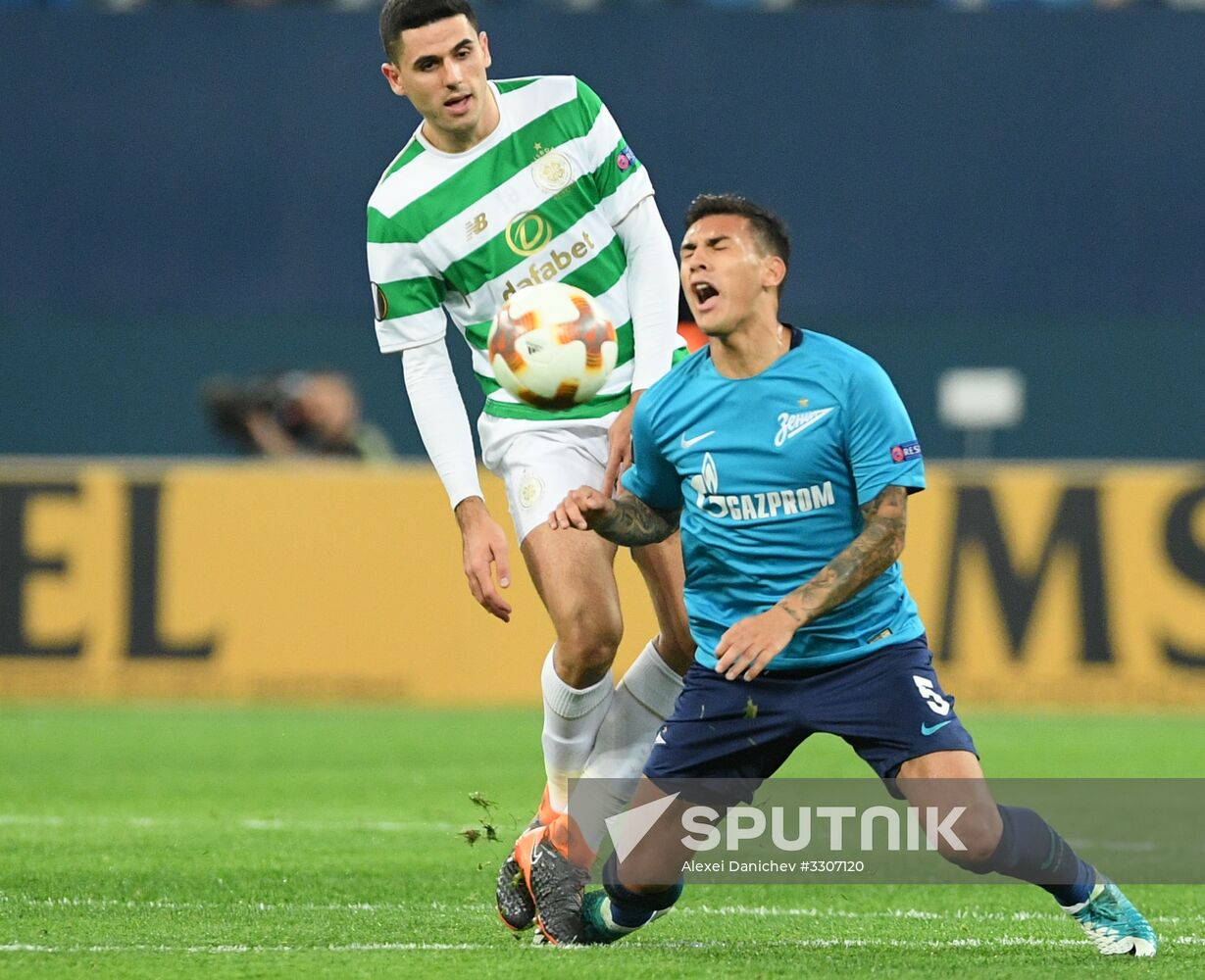 UEFA Europa League. Zenit vs. Celtic