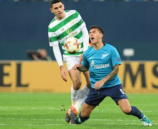 UEFA Europa League. Zenit vs. Celtic