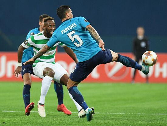 UEFA Europa League. Zenit vs. Celtic
