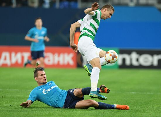 UEFA Europa League. Zenit vs. Celtic
